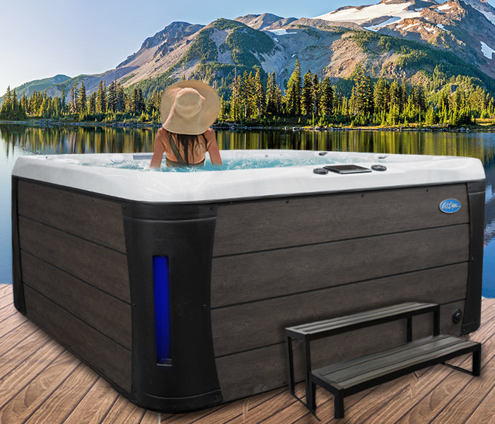 Calspas hot tub being used in a family setting - hot tubs spas for sale Rialto